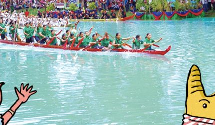 カンボジアでデジタル紙芝居～下水道の大切さを子どもたちに